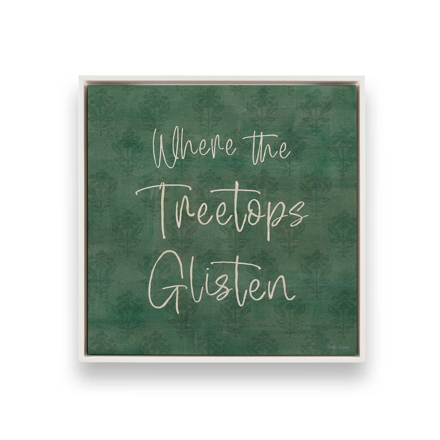 [Color:Opaque White], Picture of art in a White frame