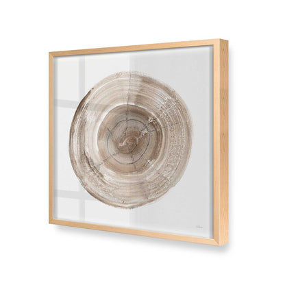 [Color:Raw Maple], Picture of art in a Raw Maple frame at an angle