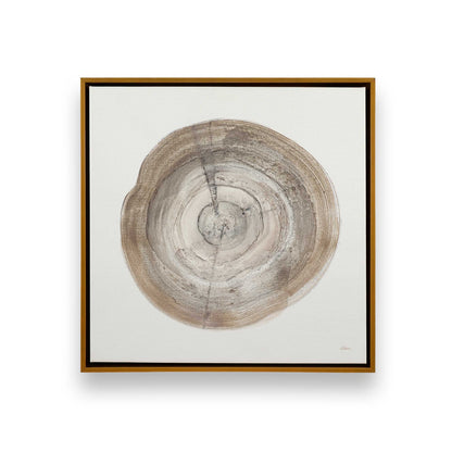 Tree Ring Portraits Canvas Print, Set of 4