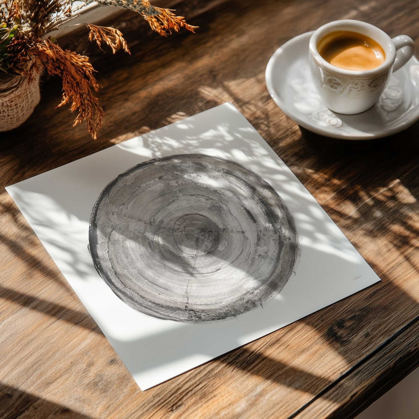 Tree Ring Portrait IV Art Print