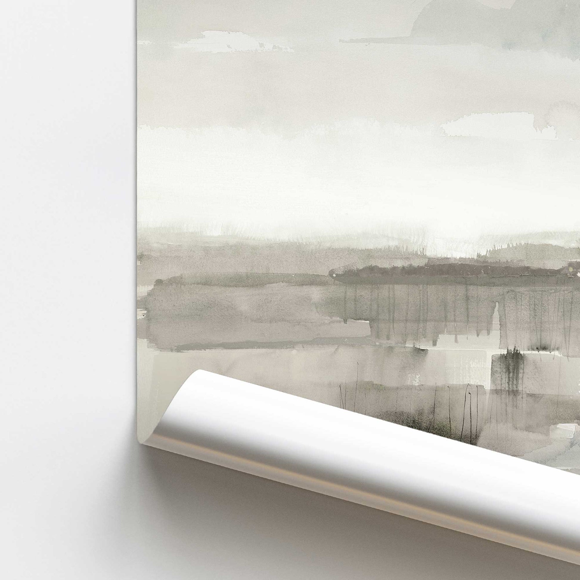 [color:Rolled Print], Picture of close up of art