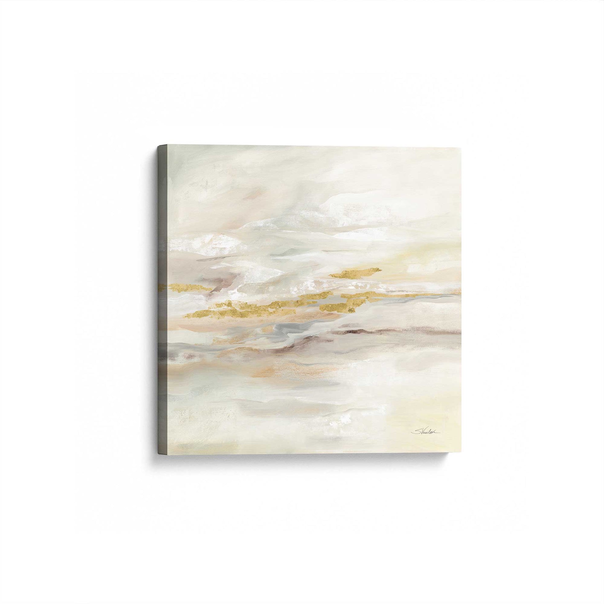 [Color:Stretched Canvas], Picture of the corner of the art