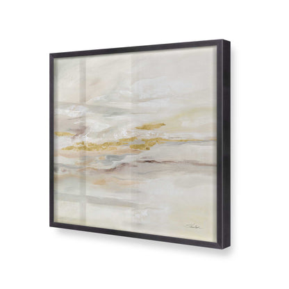 [Color:Weathered Zinc], Picture of art in a Weathered Zinc frame at an angle