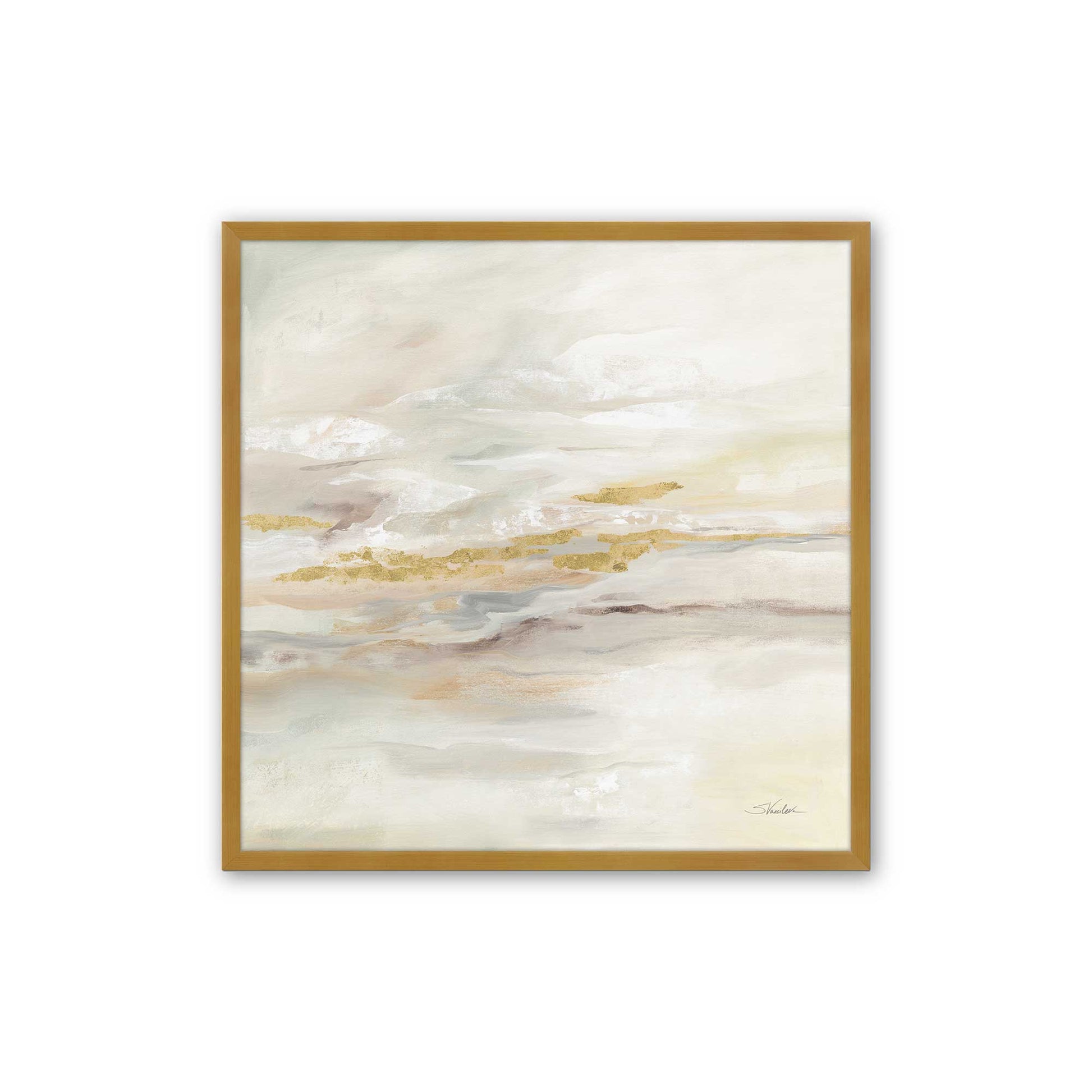 [Color:Polished Gold], Picture of art in a Polished Gold frame