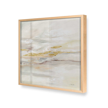 [Color:Raw Maple], Picture of art in a Raw Maple frame at an angle