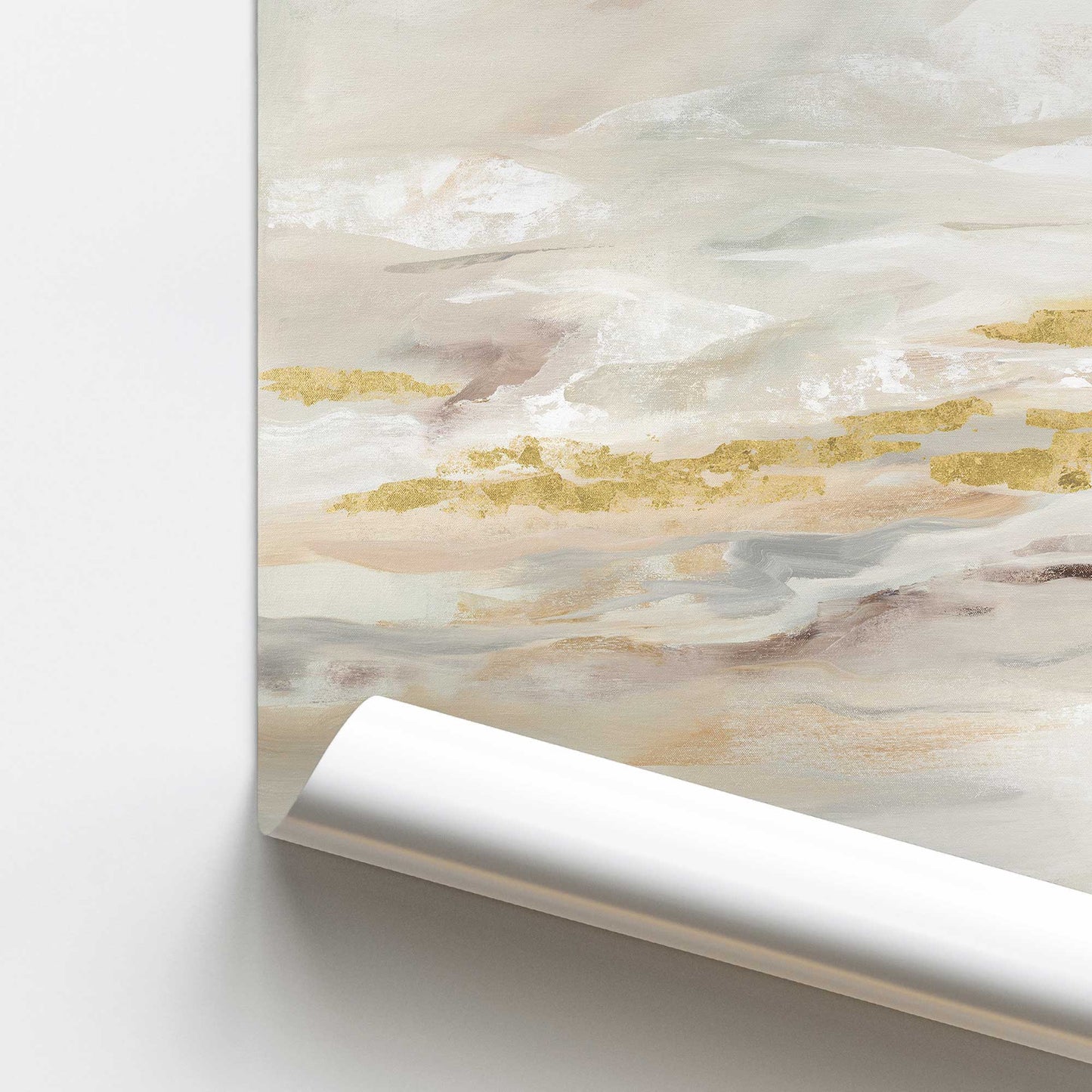 [color:Rolled Print], Picture of close up of art