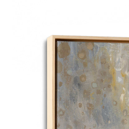 [Color:American Maple], Picture of art in a American Maple frame at an angle