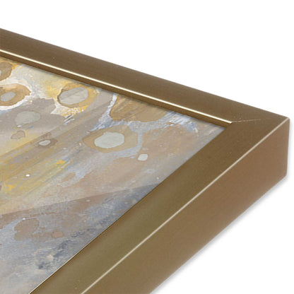 [Color:Brushed Gold], Picture of art in a Brushed Gold frame of the corner