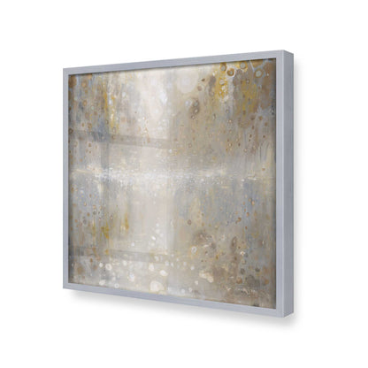 [Color:Polished Chrome], Picture of art in a Polished Chrome frame at an angle