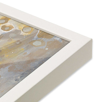 [Color:Opaque White], Picture of art in a Opaque White frame of the corner