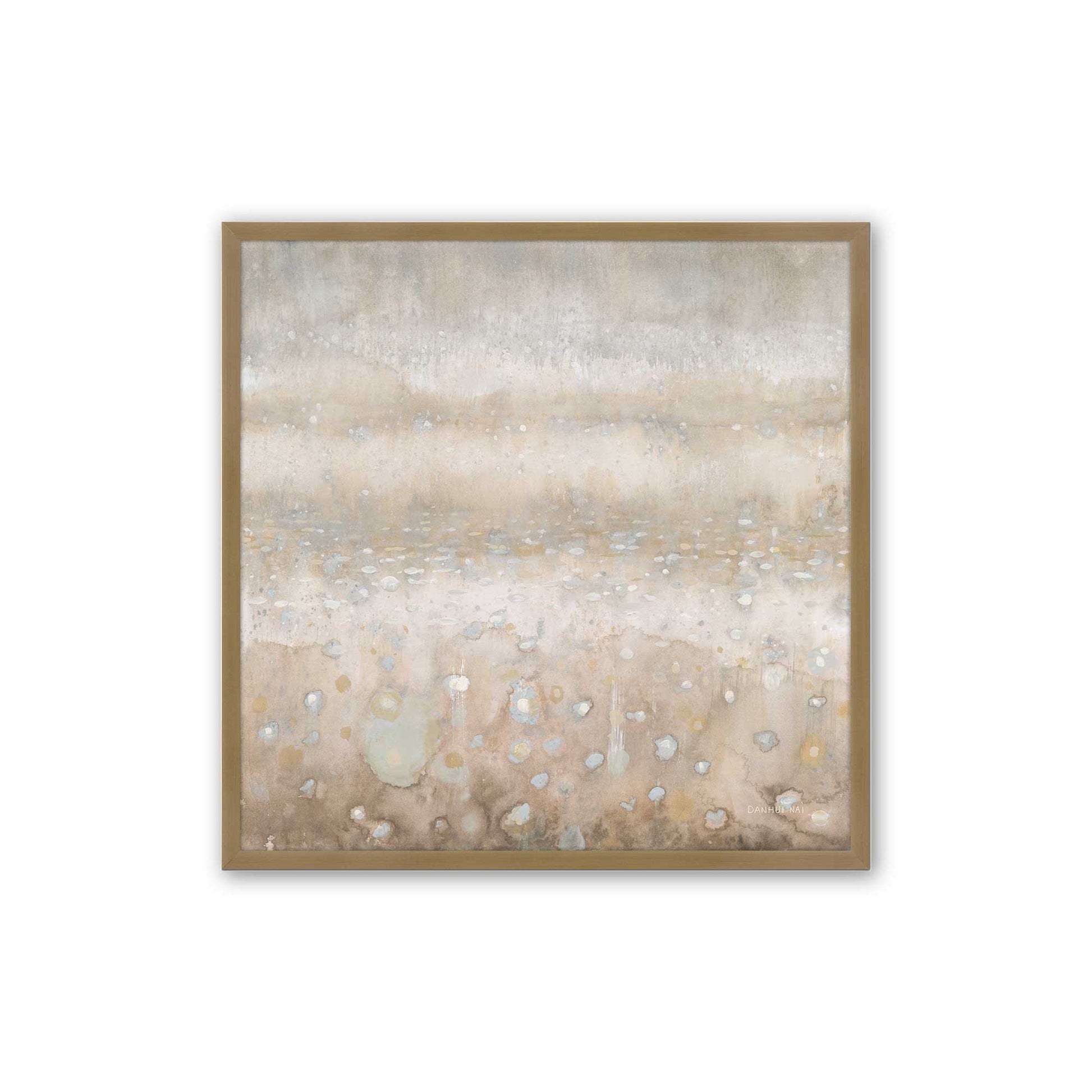 [Color:Brushed Gold], Picture of art in a Brushed Gold frame