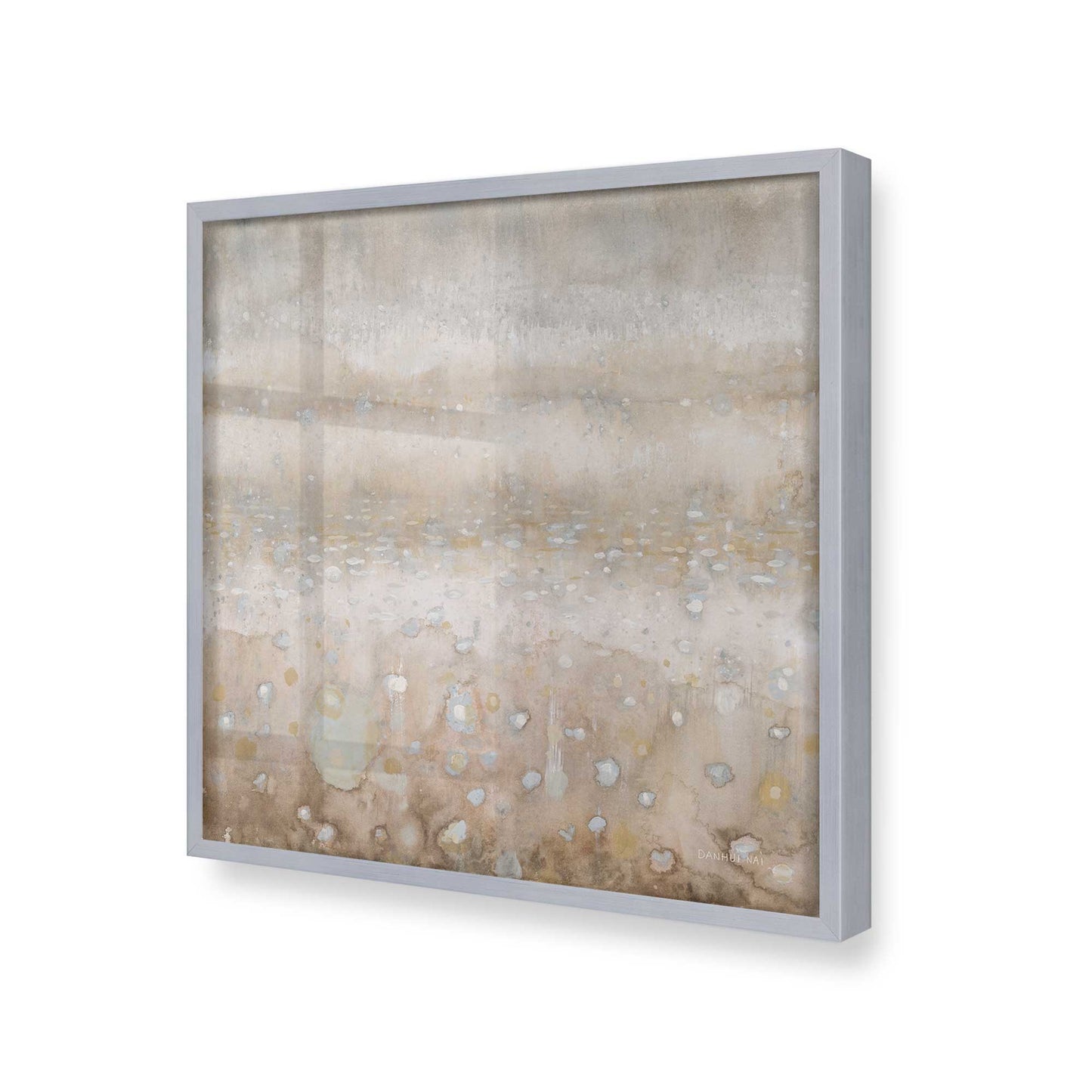 [Color:Polished Chrome], Picture of art in a Polished Chrome frame at an angle