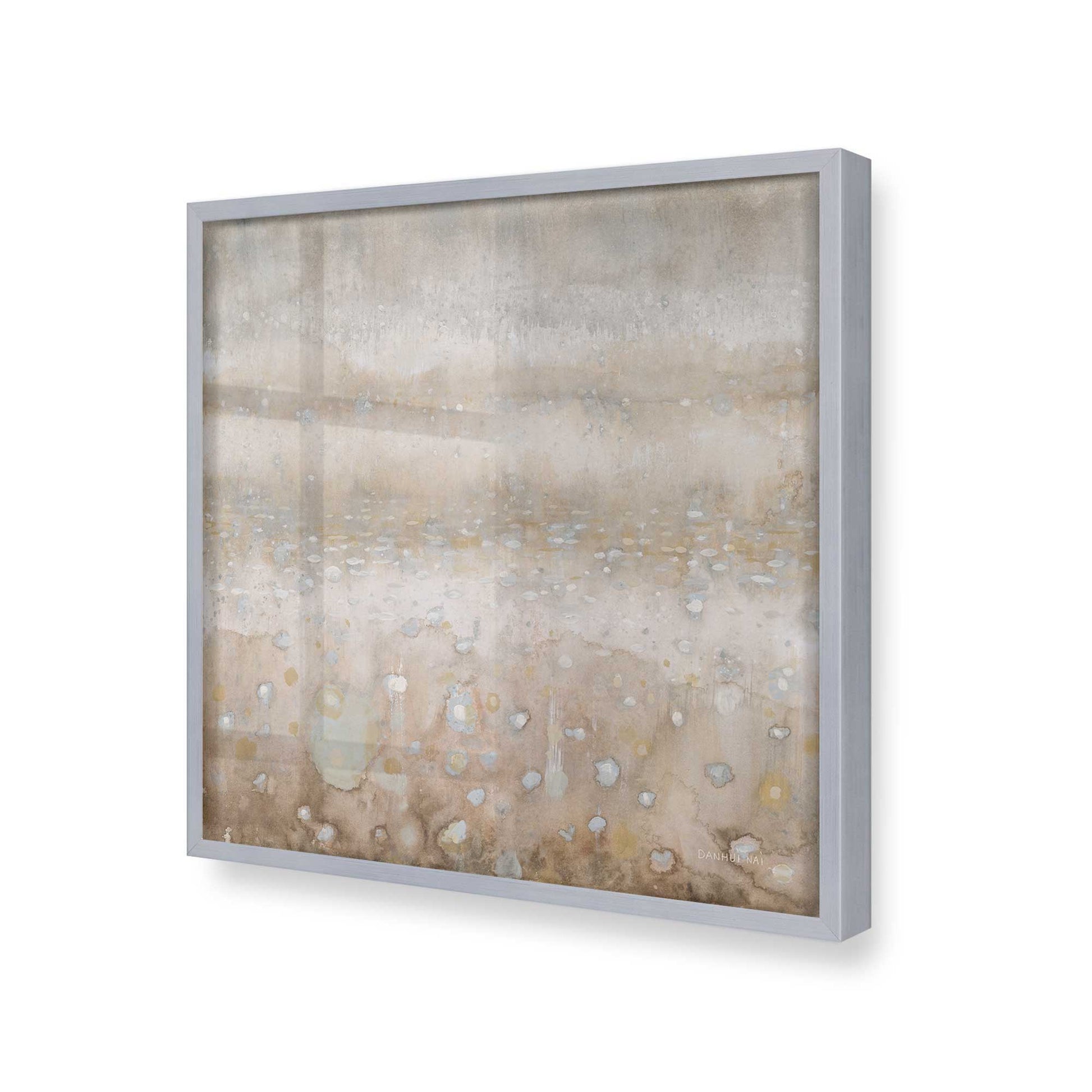 [Color:Polished Chrome], Picture of art in a Polished Chrome frame at an angle