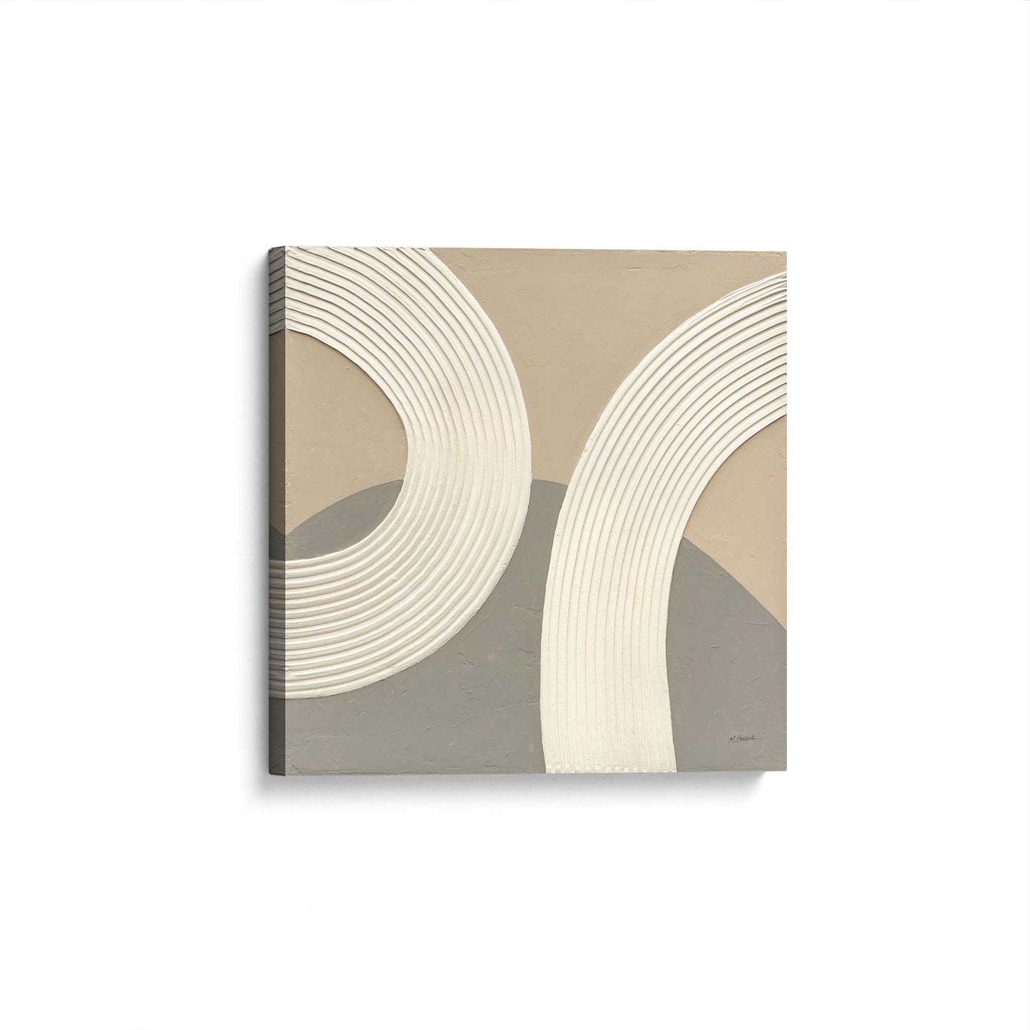 [Color:Stretched Canvas], Picture of the corner of the art