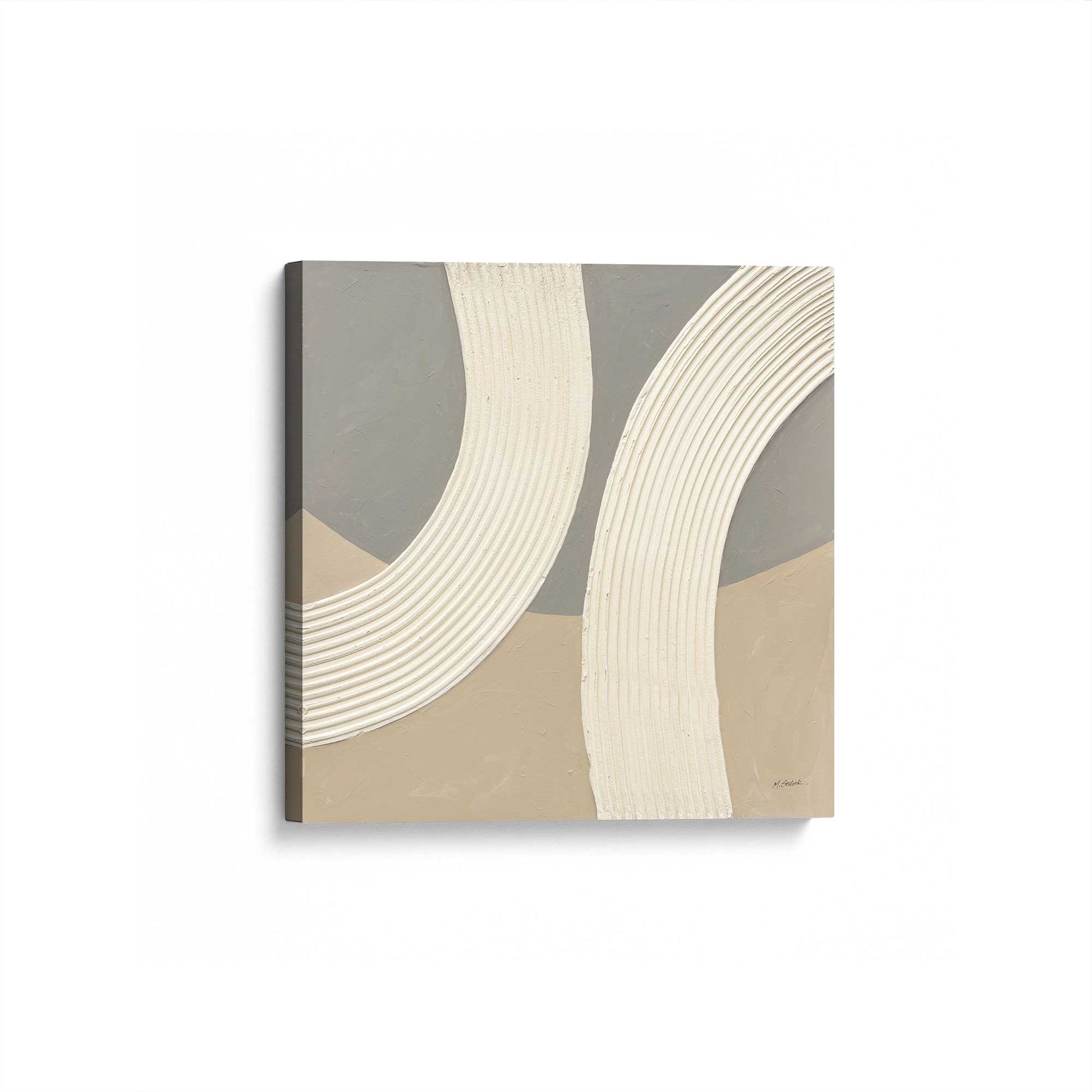 [Color:Stretched Canvas], Picture of the corner of the art