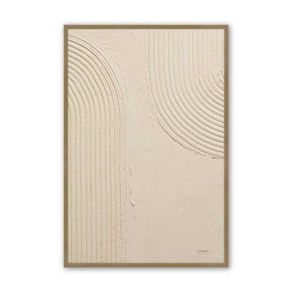 [Color:Brushed Gold], Picture of art in a Brushed Gold frame