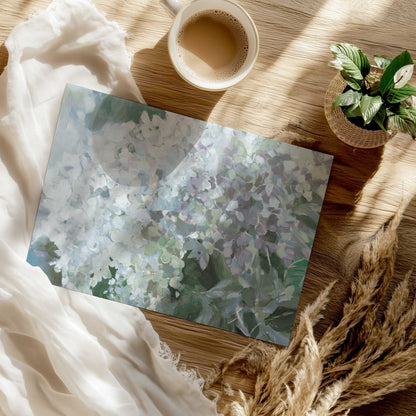 Annabelle Hydrangea Art Print