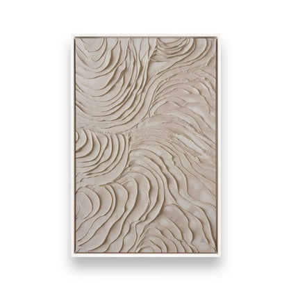 Drift Lines Canvas Print, Set of 4