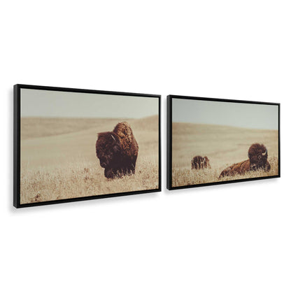 [Color:Satin Black], Picture of art in a Satin Black frame at an angle