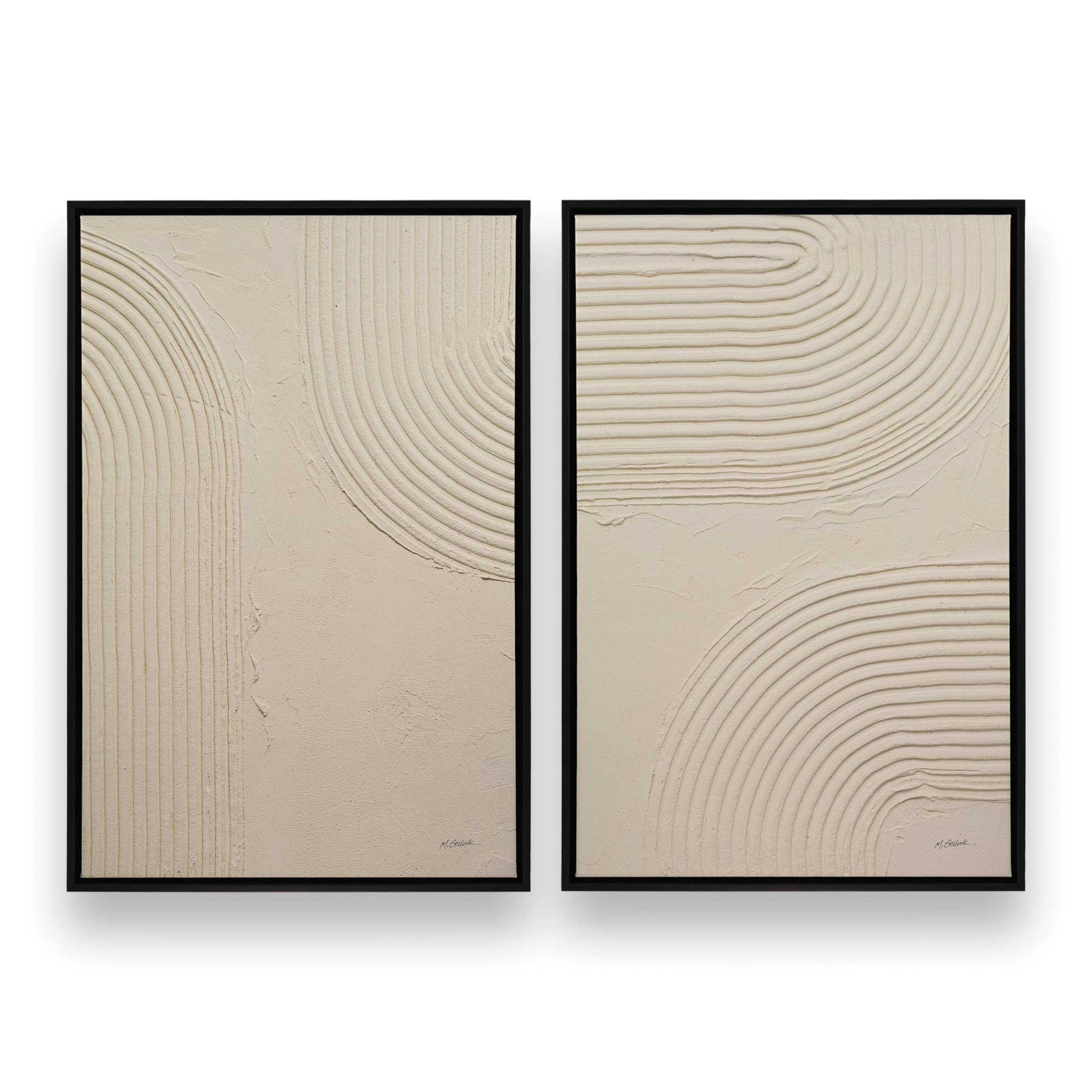 [Color:Satin Black], Picture of art in a Satin Black frame