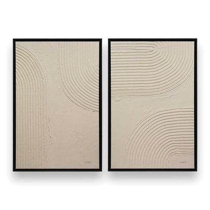 [Color:Satin Black], Picture of art in a Satin Black frame