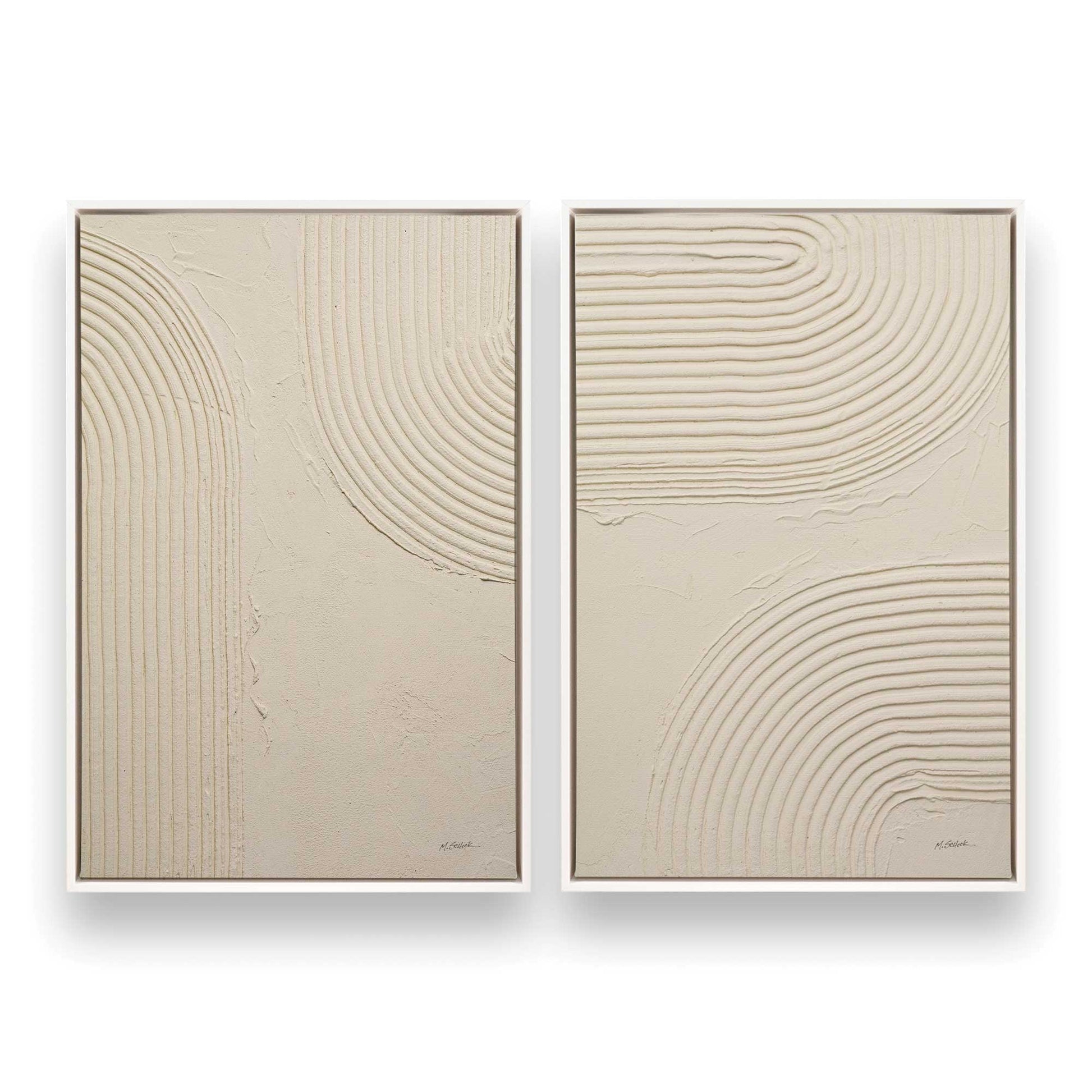 [Color:Opaque White], Picture of art in a White frame