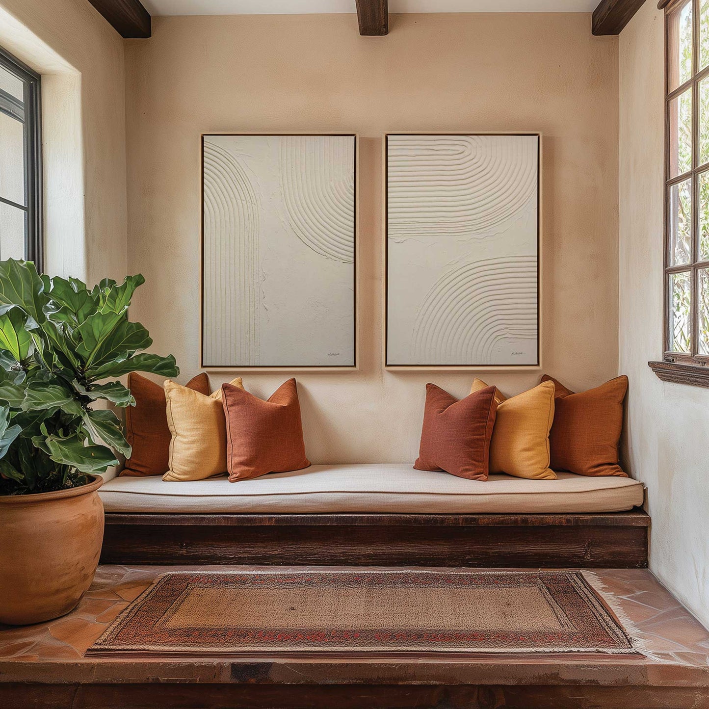 [Color:American Maple], Picture of art in a American Maple frame