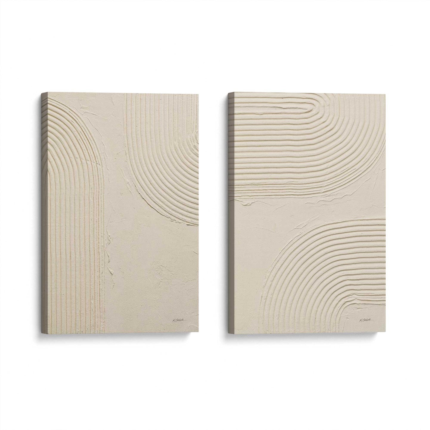 [Color:Stretched Canvas], Picture of art at an angle