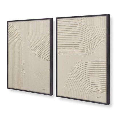 [Color:Weathered Zinc], Picture of art in a Weathered Zinc frame at an angle