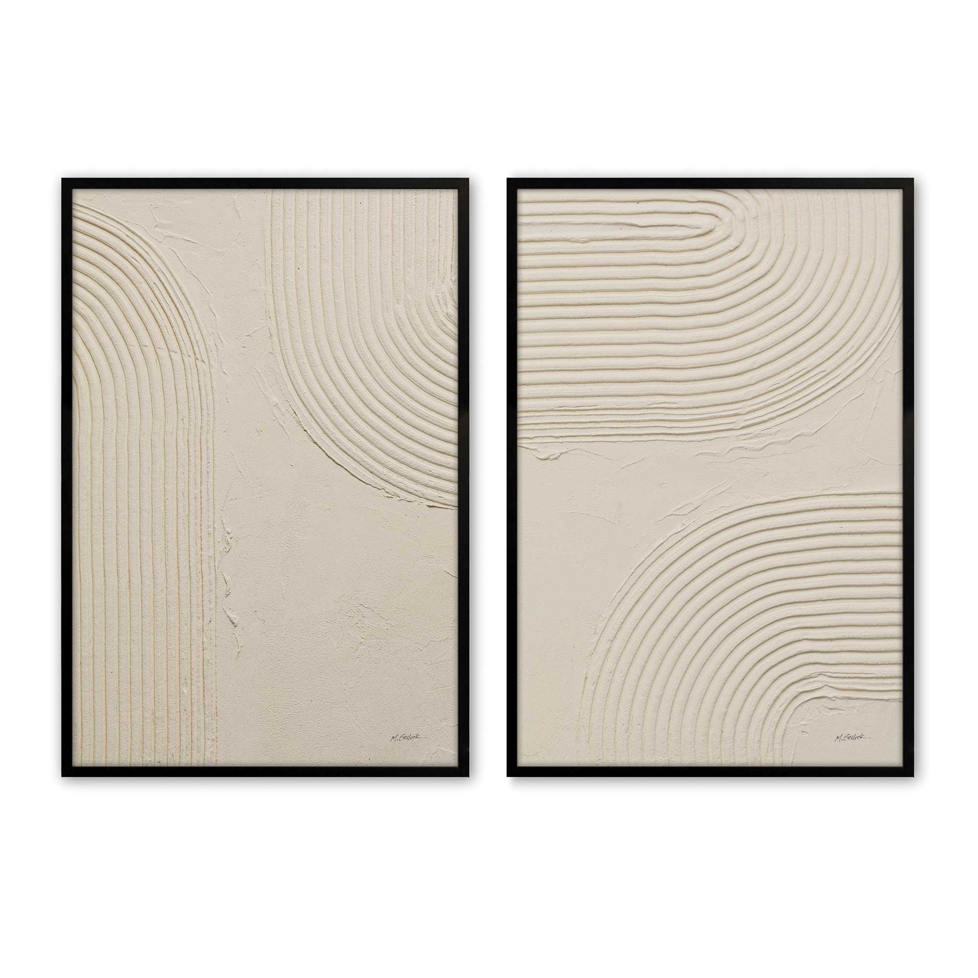 [Color:Satin Black], Picture of art in a Satin Black frame