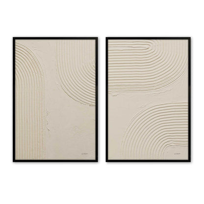 [Color:Satin Black], Picture of art in a Satin Black frame