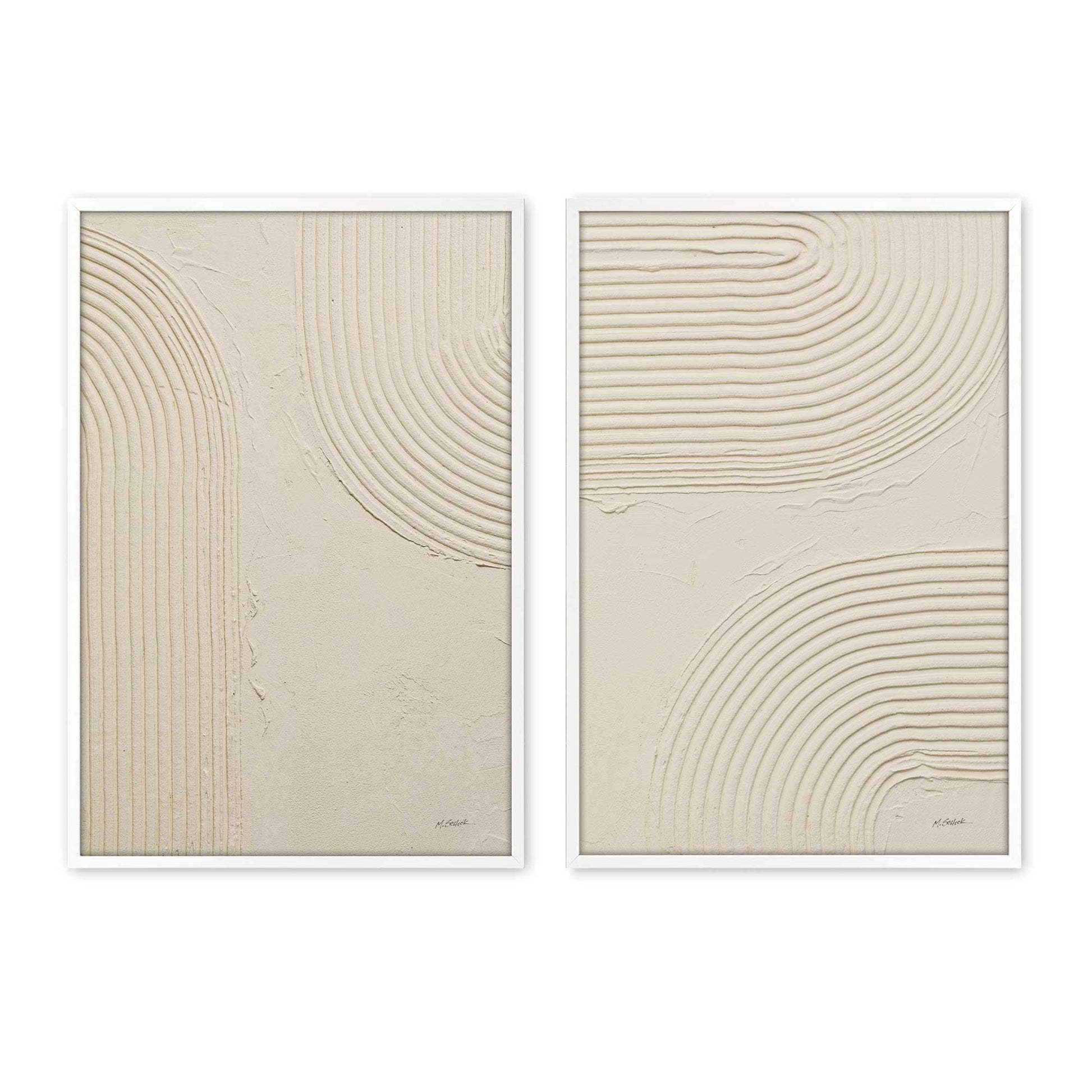 [Color:Opaque White], Picture of art in a Opaque White frame