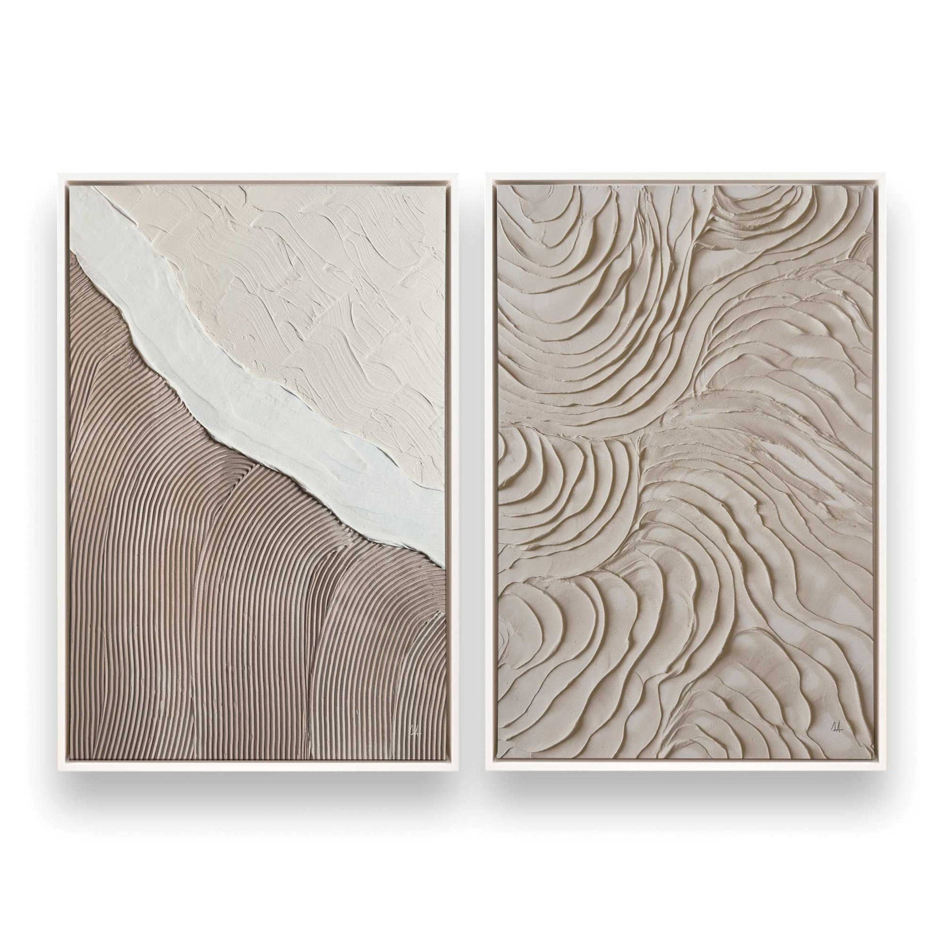 [Color:Opaque White], Picture of art in a White frame