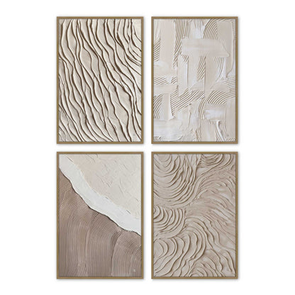 [Color:Brushed Gold], Picture of art in a Brushed Gold frame