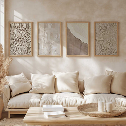 [Color:Brushed Gold], Picture of art in a Brushed Gold frame