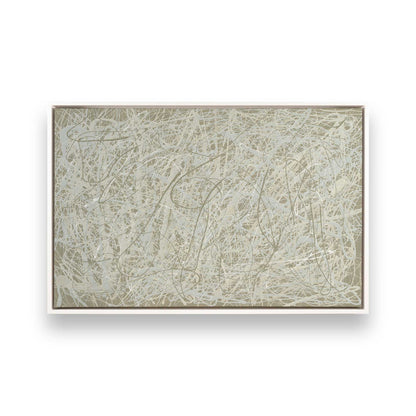 [Color:Opaque White], Picture of art in a White frame