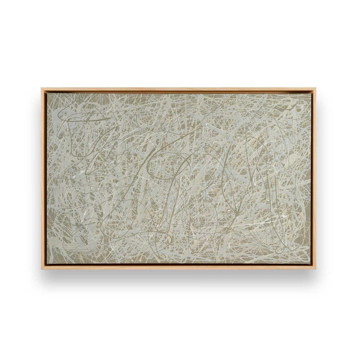 [Color:American Maple], Picture of art in a American Maple frame