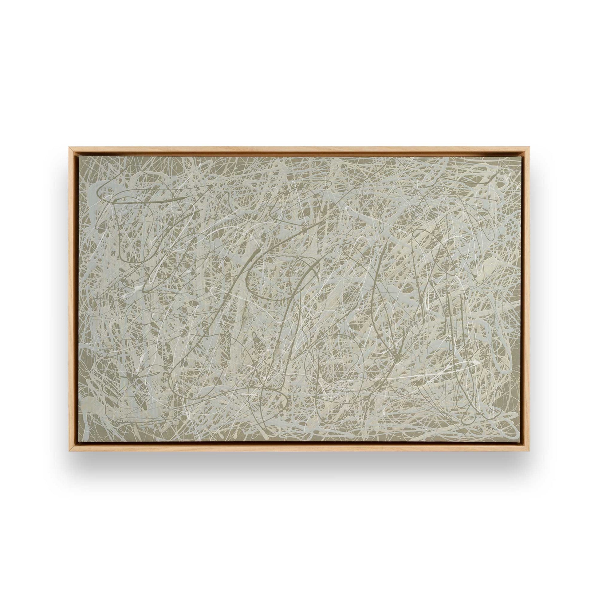 [Color:American Maple], Picture of art in a American Maple frame