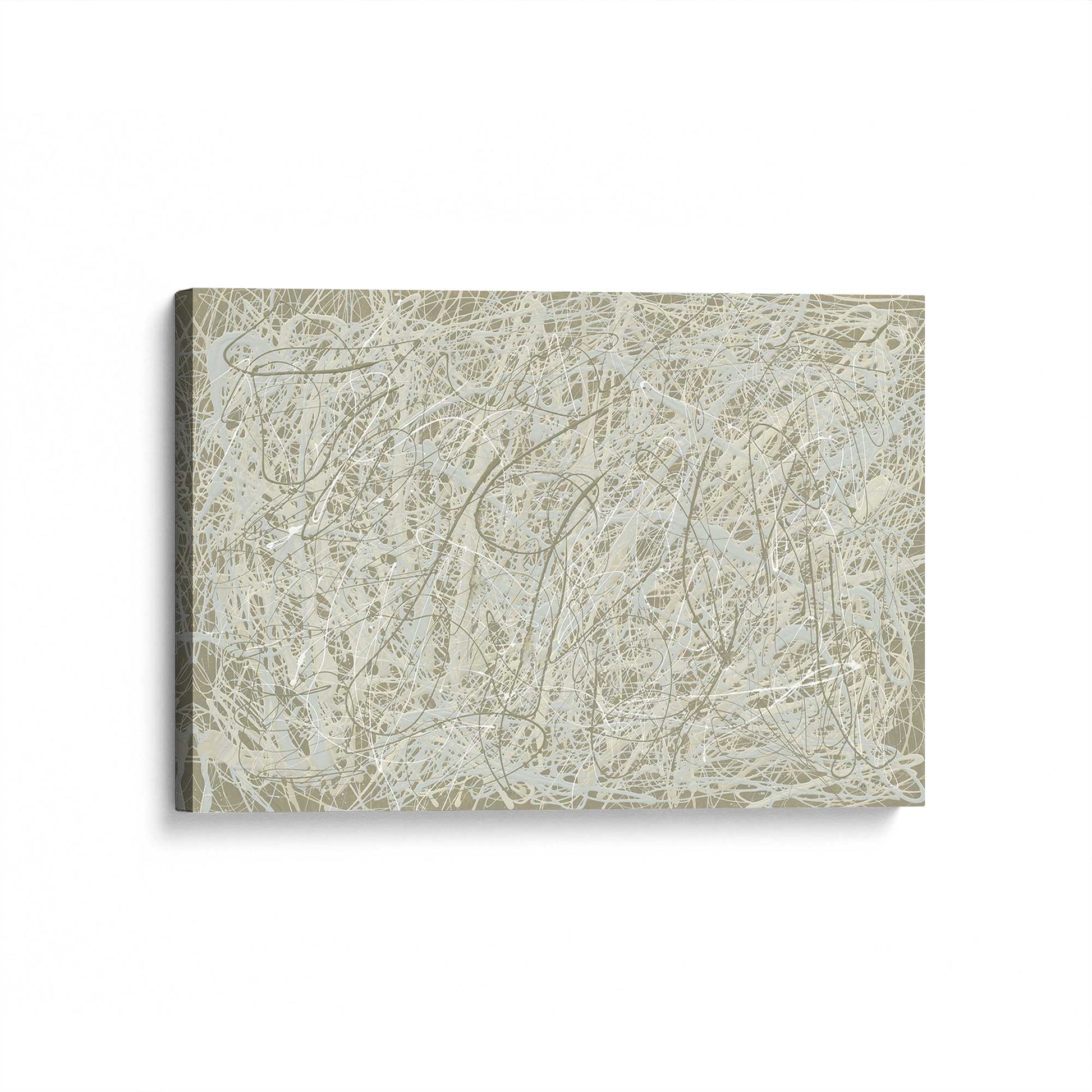 [Color:Stretched Canvas], Picture of art at an angle