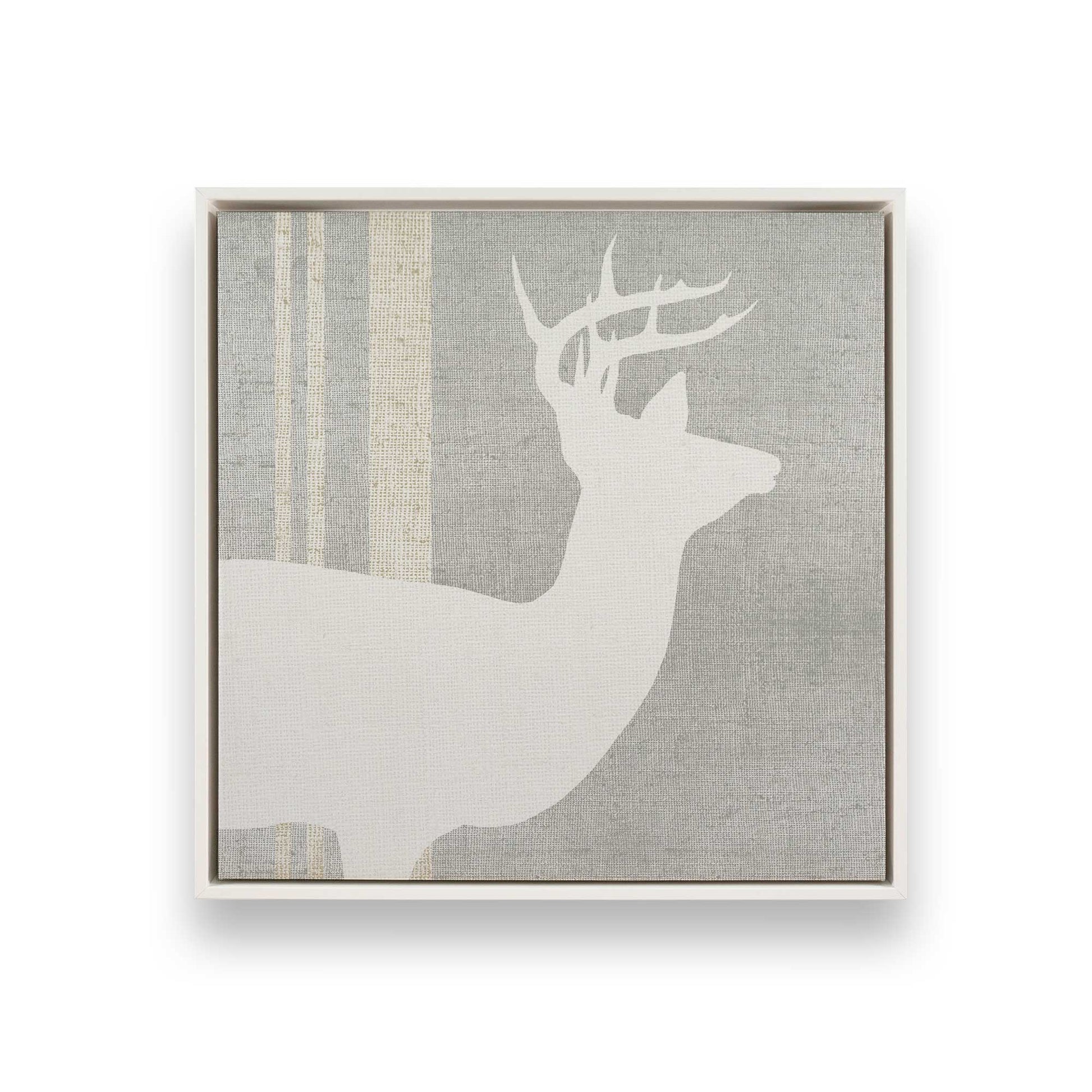 [Color:Opaque White], Picture of art in a White frame