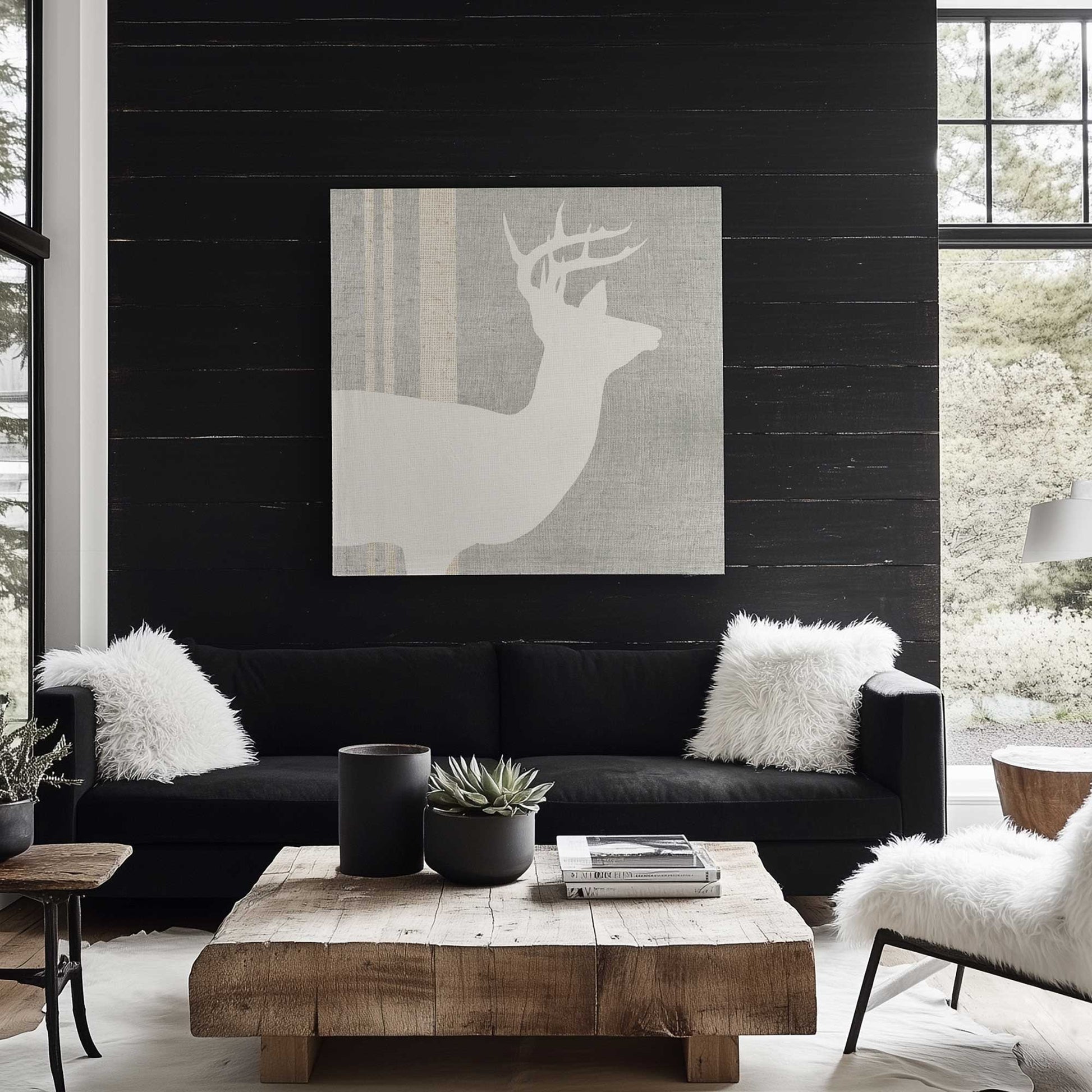 Picture of art in a room