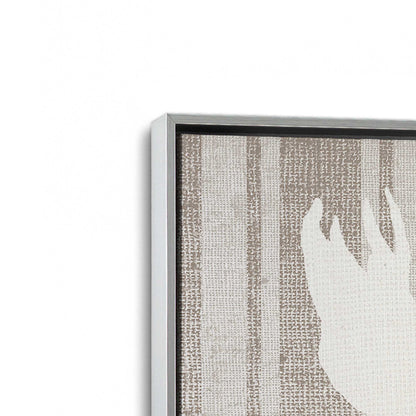 [Color:Polished Chrome], Picture of art in a Polished Chrome frame at an angle