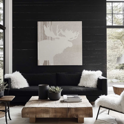 Picture of art in a room