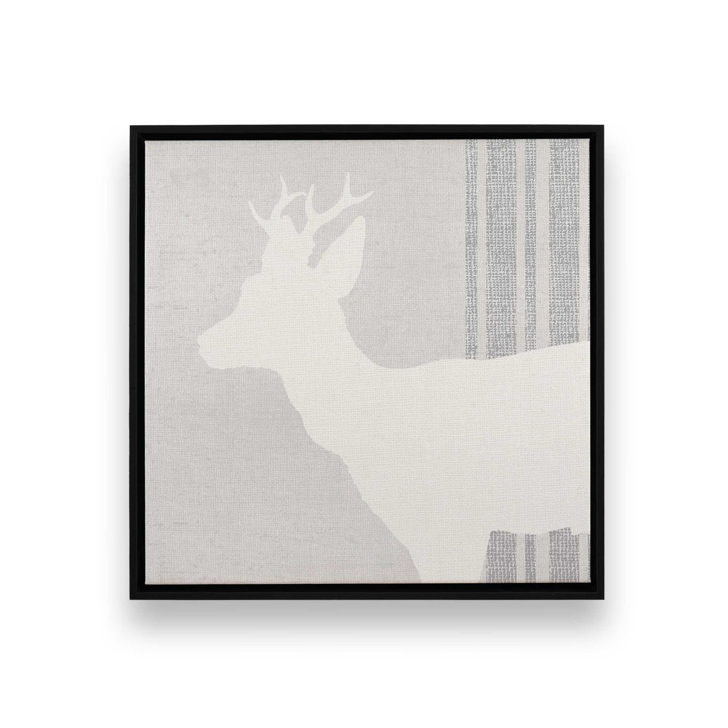 Antlered Silhouettes, Set of 4 Canvas Prints