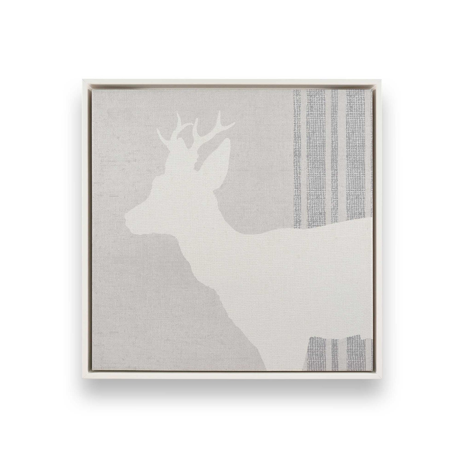 [Color:Opaque White], Picture of art in a White frame