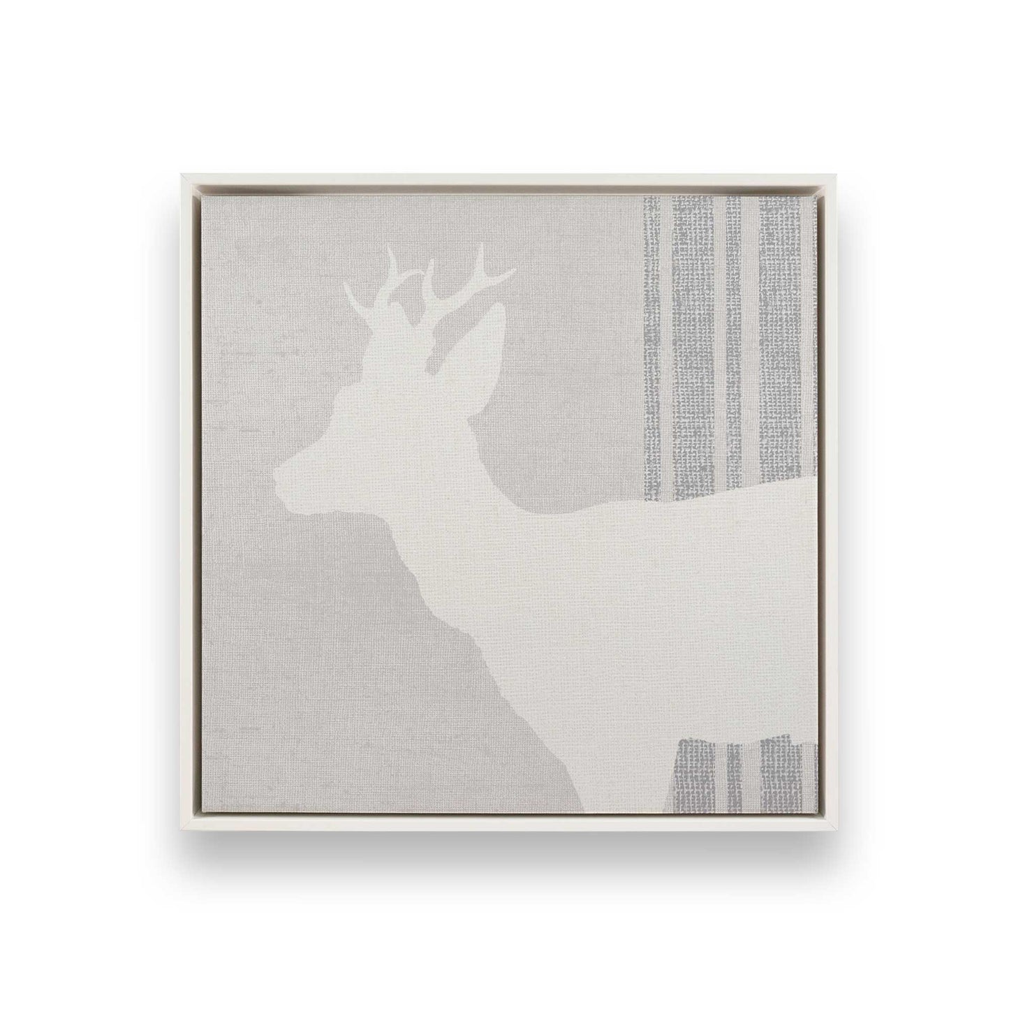 Antlered Silhouettes, Set of 4 Canvas Prints