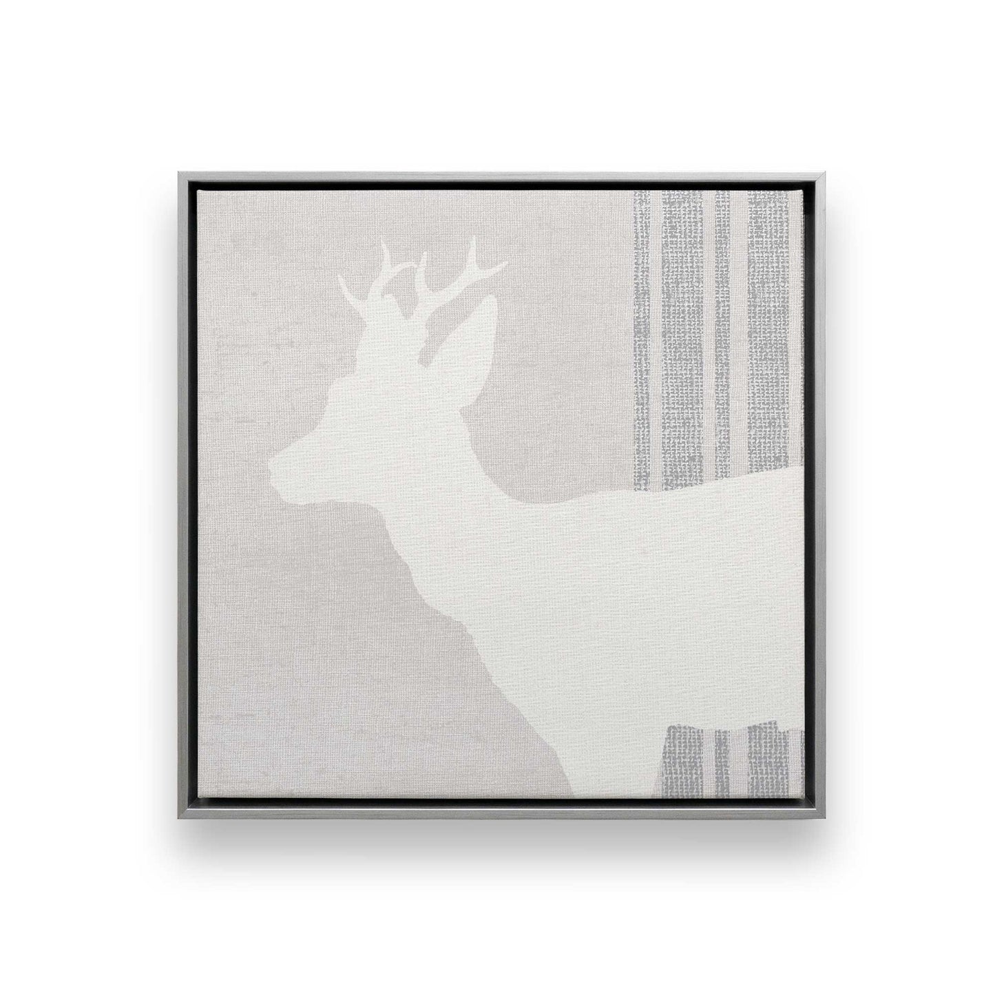 Antlered Silhouettes, Set of 4 Canvas Prints