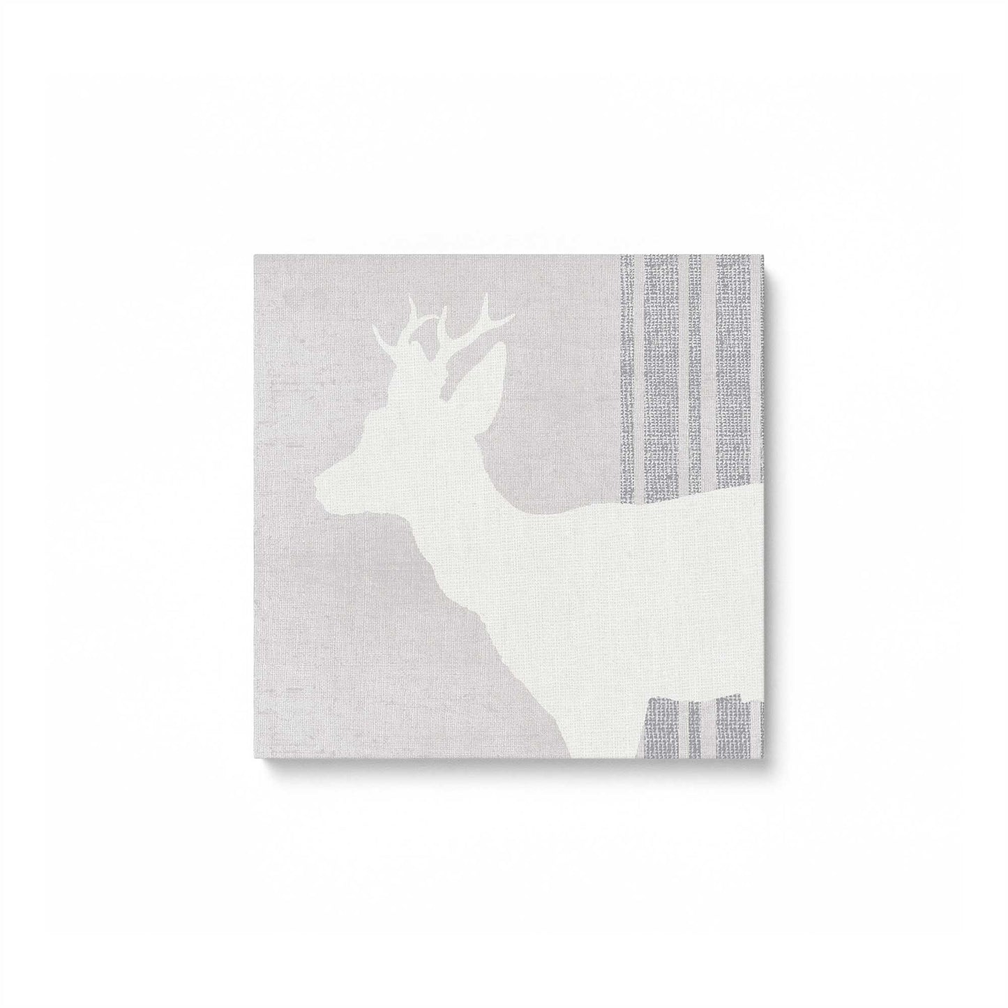 Antlered Silhouettes, Set of 4 Canvas Prints