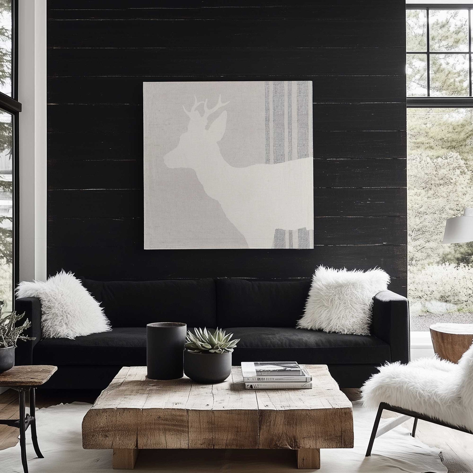 Picture of art in a room