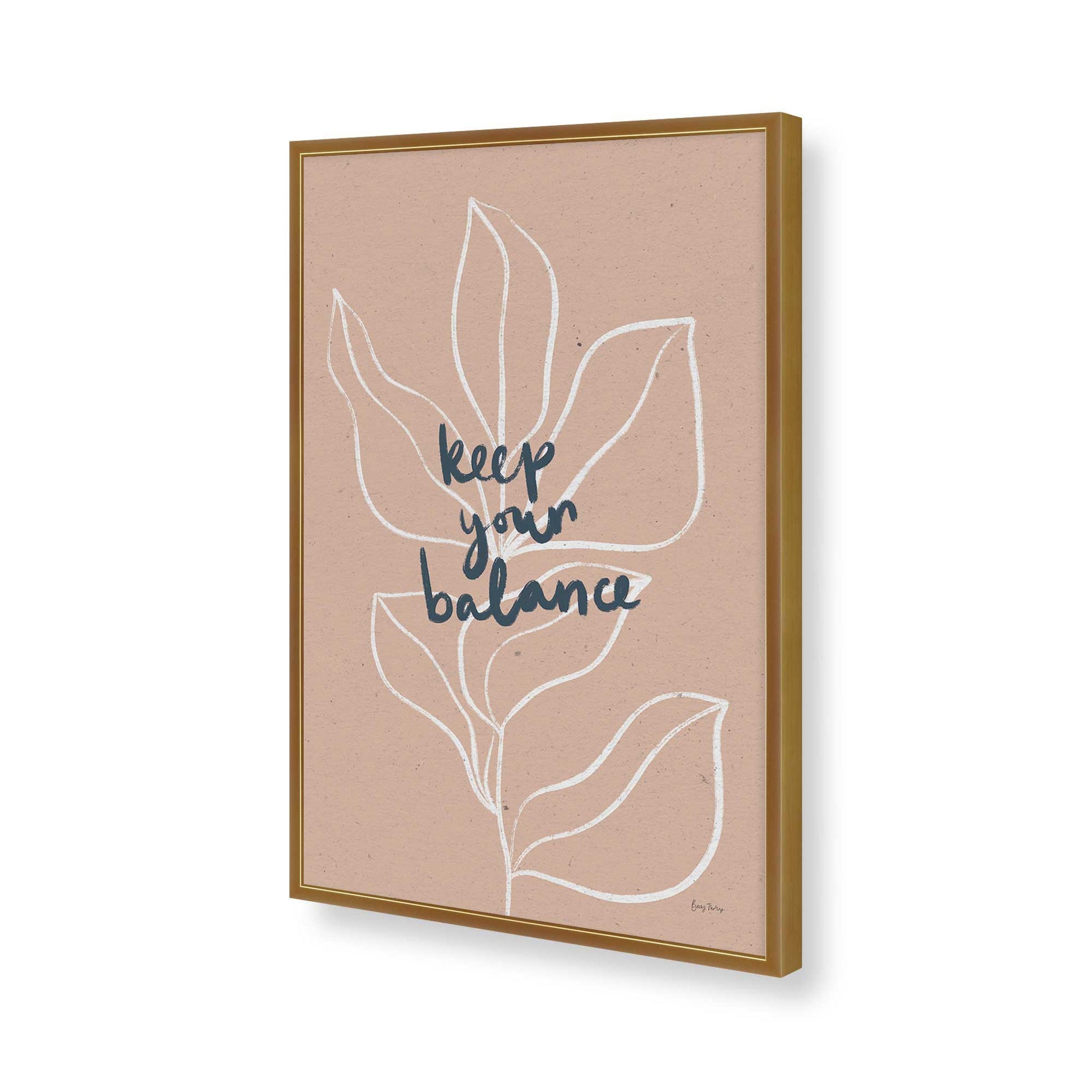 [Color:Polished Gold], Picture of art in a Polished Gold frame of the corner